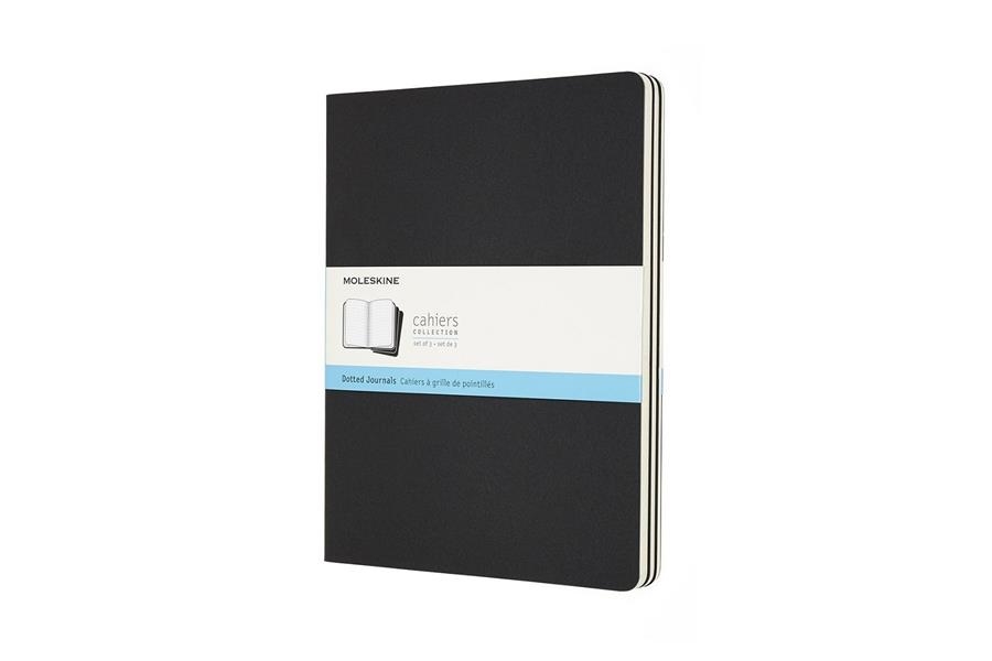 LIBRETA CAHIER NEGRA XL PUNTEJADA PAC DE 3 | 8058341719220 | MOLESKINE | Llibreria L'Altell - Llibreria Online de Banyoles | Comprar llibres en català i castellà online - Llibreria de Girona
