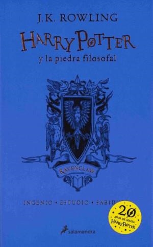 HARRY POTTERR Y LA PIEDRA FILOSOFAL (20 ANIV. RAVENCLA | 9788498388916 | Llibreria L'Altell - Llibreria Online de Banyoles | Comprar llibres en català i castellà online - Llibreria de Girona