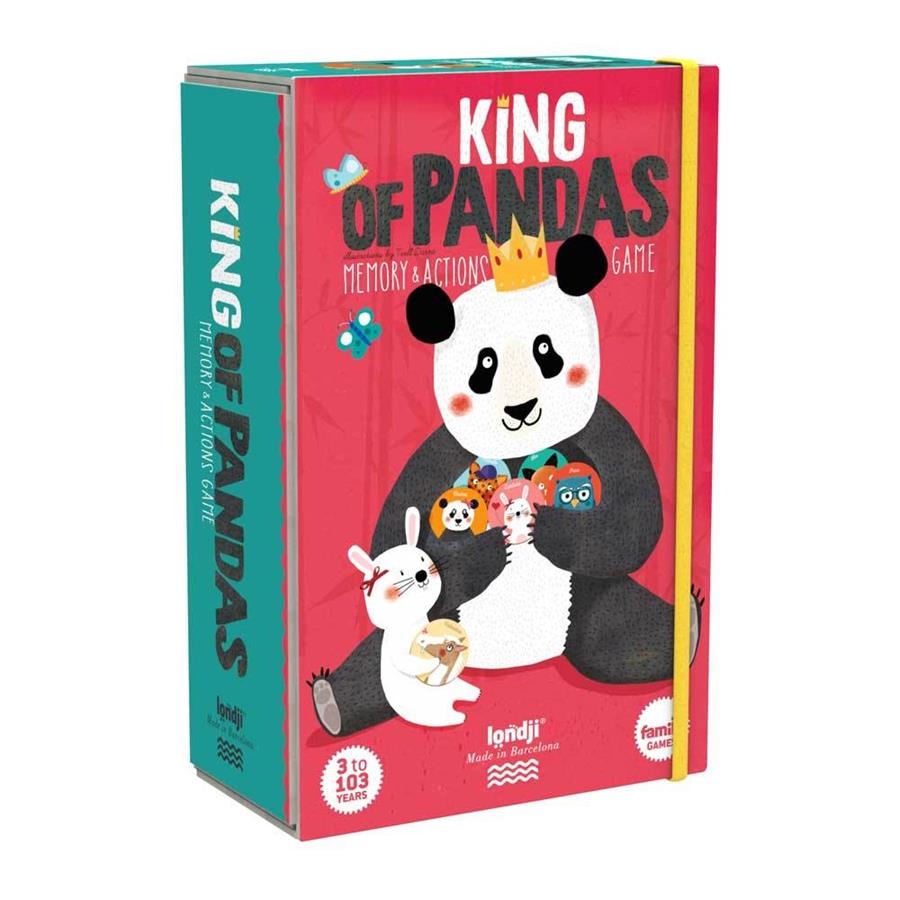KING OF PANDAS MEMORY & ACTIONS GAME | 8436530169078 | LONDJI | Llibreria L'Altell - Llibreria Online de Banyoles | Comprar llibres en català i castellà online - Llibreria de Girona