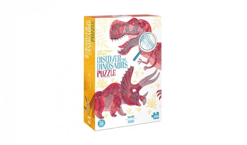 PUZZLE DISCOVER THE DINOSAURS | 8436530169108 | SERRA, SEBASTIÀ | Llibreria L'Altell - Llibreria Online de Banyoles | Comprar llibres en català i castellà online - Llibreria de Girona