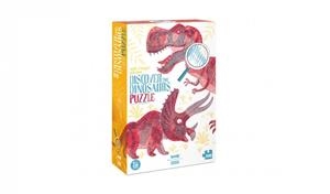 PUZZLE DISCOVER THE DINOSAURS | 8436530169108 | SERRA, SEBASTIÀ | Llibreria L'Altell - Llibreria Online de Banyoles | Comprar llibres en català i castellà online - Llibreria de Girona