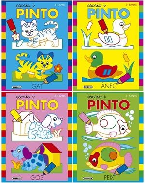 ESCRIC I PINTO 3-5 ANYS | 9788467762075 | BUSQUETS, JORDI | Llibreria Online de Banyoles | Comprar llibres en català i castellà online