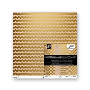PAPERS DECORATS KRAFT DORÉE | 8422829618037 | BUSQUETS | Llibreria Online de Banyoles | Comprar llibres en català i castellà online