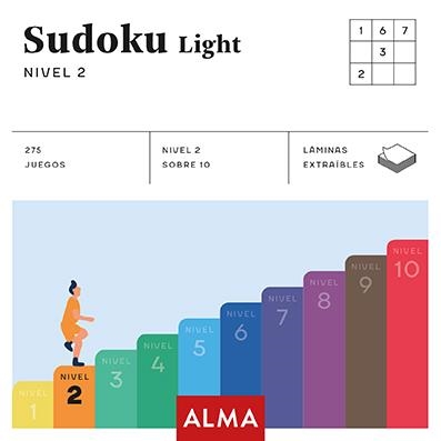 SUDOKU LIGHT. NIVEL 2 (CUADRADOS DE DIVERSIÓN) | 9788417430214 | ANNY PUZZLE | Llibreria L'Altell - Llibreria Online de Banyoles | Comprar llibres en català i castellà online - Llibreria de Girona