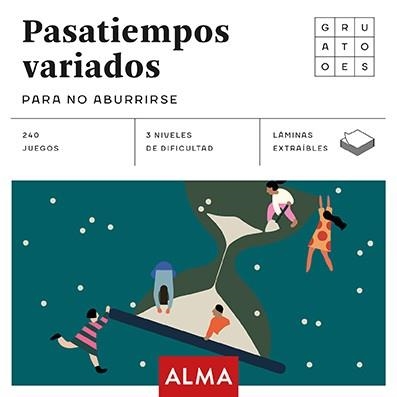 PASATIEMPOS VARIADOS PARA NO ABURRIRSE (CUADRADOS DE DIVERSIÓN) | 9788417430436 | OLISSIP | Llibreria L'Altell - Llibreria Online de Banyoles | Comprar llibres en català i castellà online - Llibreria de Girona