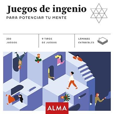 JUEGOS DE INGENIO PARA POTENCIAR TU MENTE (CUADRADOS DE DIVERSIÓN) | 9788417430399 | MOSES VERLAG | Llibreria L'Altell - Llibreria Online de Banyoles | Comprar llibres en català i castellà online - Llibreria de Girona