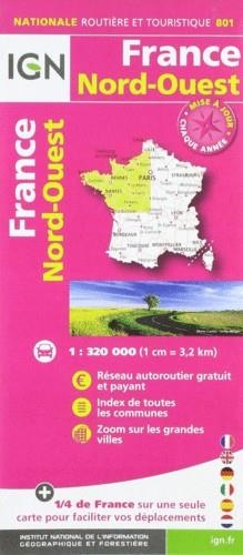 801 FRANCE NORD-OUEST 2019 1:320.000 -IGN | 9782758545736 | ALTAIR | Llibreria Online de Banyoles | Comprar llibres en català i castellà online
