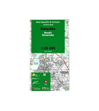 03 BANYOLES 1:25.000 -ICC | 9788439396727 | AL | Llibreria Online de Banyoles | Comprar llibres en català i castellà online