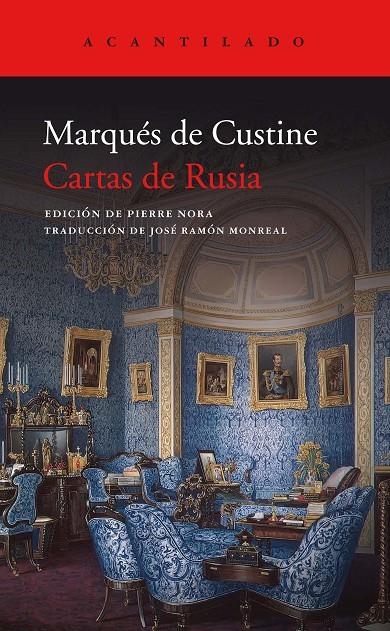 CARTAS DE RUSIA | 9788417346546 | MARQUÉS DE CUSTINE | Llibreria L'Altell - Llibreria Online de Banyoles | Comprar llibres en català i castellà online - Llibreria de Girona
