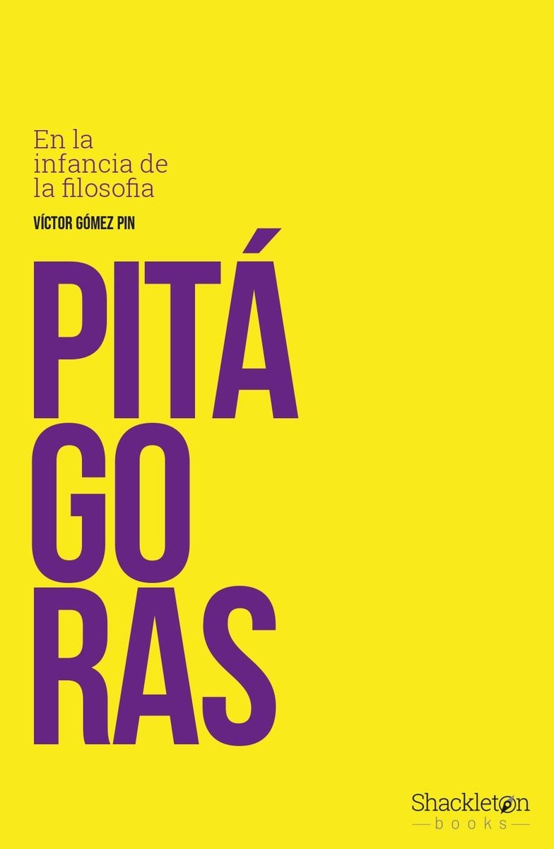 PITÁGORAS | 9788417822026 | GÓMEZ PIN, VÍCTOR | Llibreria L'Altell - Llibreria Online de Banyoles | Comprar llibres en català i castellà online - Llibreria de Girona
