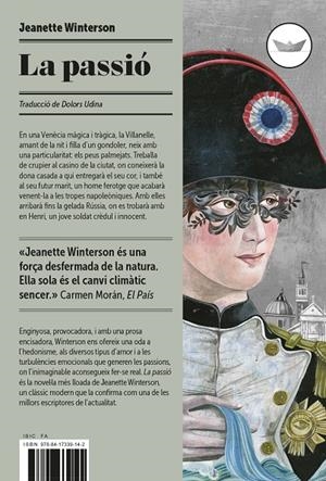 LA PASSIÓ | 9788417339203 | WINTERSON, JEANETTE | Llibreria Online de Banyoles | Comprar llibres en català i castellà online