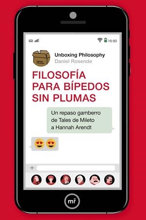 FILOSOFÍA PARA BÍPEDOS SIN PLUMAS | 9788427045538 | DANIEL ROSENDE, UNBOXING PHILOSOPHY | Llibreria L'Altell - Llibreria Online de Banyoles | Comprar llibres en català i castellà online - Llibreria de Girona