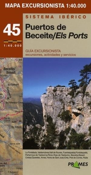 MAPA EXCURSIONISTA 1:40.000 PUERTOS DE BECEITE / ELS PORTS | 9788483212639 | AAVV | Llibreria Online de Banyoles | Comprar llibres en català i castellà online
