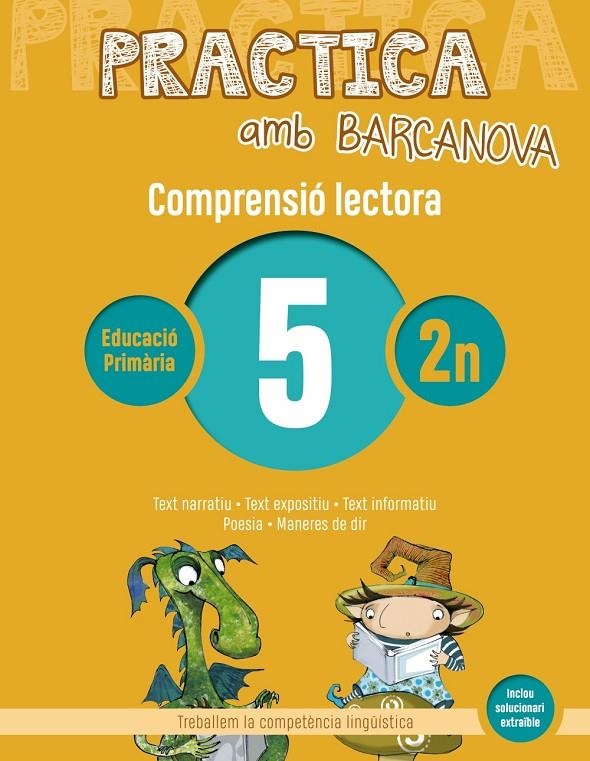 PRACTICA AMB BARCANOVA 5. COMPRENSIÓ LECTORA  | 9788448948481 | CAMPS, MONTSERRAT/CANELA, TERESA | Llibreria L'Altell - Llibreria Online de Banyoles | Comprar llibres en català i castellà online - Llibreria de Girona
