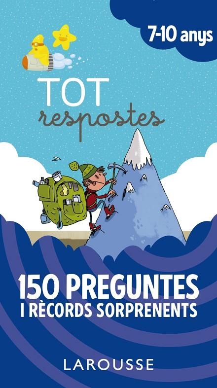 TOT RESPOSTES.150 PREGUNTES I RÈCORDS SORPRENENTS | 9788417273859 | LAROUSSE EDITORIAL | Llibreria L'Altell - Llibreria Online de Banyoles | Comprar llibres en català i castellà online - Llibreria de Girona
