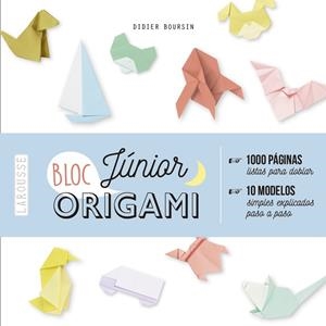 ORIGAMI BLOC JÚNIOR | 9788417720124 | BOURSIN, DIDIER | Llibreria Online de Banyoles | Comprar llibres en català i castellà online