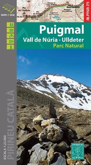 PUIGMAL [MAPA+GUIA] 1:25.000 | 9788480907828 | AAVV | Llibreria L'Altell - Llibreria Online de Banyoles | Comprar llibres en català i castellà online - Llibreria de Girona