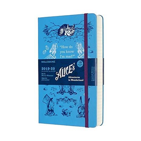 AGENDA 2019-2020 18M DIÀRIA ALICE'S ADVENTURES IN WONDERLAND L TAPA DURA MOLESKINE | 8058647628707 | MOLESKINE | Llibreria L'Altell - Llibreria Online de Banyoles | Comprar llibres en català i castellà online - Llibreria de Girona