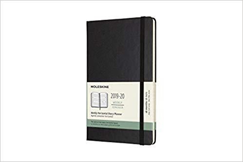 AGENDA 2019-2020 18M SETMANAL HORITZONTAL L NEGRA TAPA DURA MOLESKINE | 8058647629568 | MOLESKINE | Llibreria L'Altell - Llibreria Online de Banyoles | Comprar llibres en català i castellà online - Llibreria de Girona