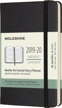 AGENDA 2019-2020 18M SETMANAL HORITZONTAL P NEGRA TAPA DURA MOLESKINE | 8058647629551 | MOLESKINE | Llibreria L'Altell - Llibreria Online de Banyoles | Comprar llibres en català i castellà online - Llibreria de Girona