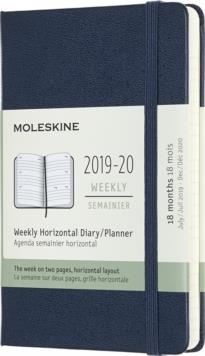 AGENDA 2019-2020 18M SETMANAL HORITZONTAL P BLAU MARÍ TAPA DURA MOLESKINE | 8058647628608 | MOLESKINE | Llibreria L'Altell - Llibreria Online de Banyoles | Comprar llibres en català i castellà online - Llibreria de Girona