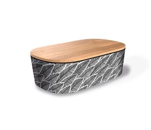 CARMANYOLA BAMBOO 23CM DELUXE LEAVES BLACK | 4260375685820 | CHIC·MIC | Llibreria Online de Banyoles | Comprar llibres en català i castellà online