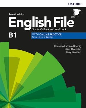 ENGLISH FILE 4TH EDITION B1. STUDENT'S BOOK AND WORKBOOK WITH KEY PACK | 9780194058063 | LATHAM-KOENIG, CHRISTINA/OXENDEN, CLIVE/LAMBERT, JERRY | Llibreria Online de Banyoles | Comprar llibres en català i castellà online