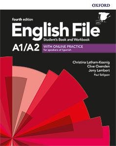 ENGLISH FILE 4TH EDITION A1/A2. STUDENT S BOOK AND WORKBOOK WITH KEY PACK | 9780194058001 | AAVV | Llibreria L'Altell - Llibreria Online de Banyoles | Comprar llibres en català i castellà online - Llibreria de Girona