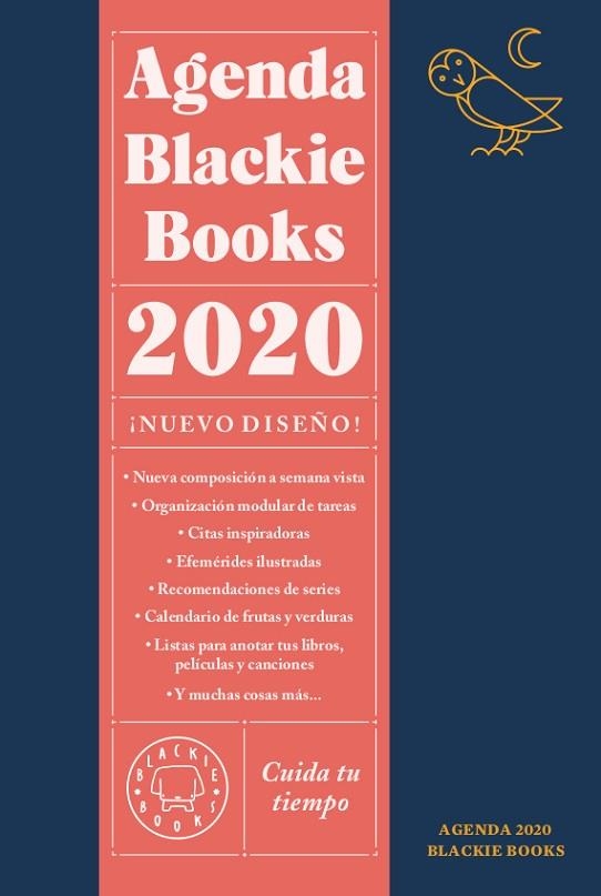 AGENDA BLACKIE BOOKS 2020 | 9788417552596 | AAVV | Llibreria L'Altell - Llibreria Online de Banyoles | Comprar llibres en català i castellà online - Llibreria de Girona