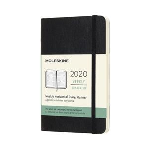 2020 AGENDA12M SEMANAL HORIZONTAL P NEGRA TAPA BLA | 8058647629308 | MOLESKINE | Llibreria L'Altell - Llibreria Online de Banyoles | Comprar llibres en català i castellà online - Llibreria de Girona