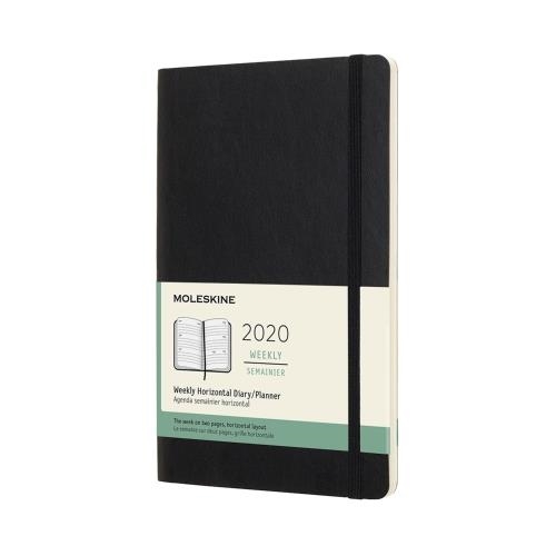 2020 AGENDA 12M SEMANAL HORIZONTAL L NEGRA TAPA BL | 8058647629315 | Llibreria L'Altell - Llibreria Online de Banyoles | Comprar llibres en català i castellà online - Llibreria de Girona