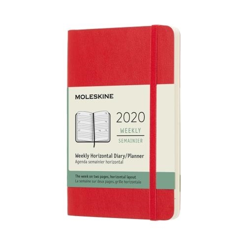 2020 AGENDA 12M SEMANAL HORIZONTAL P S.RED TAPA BL | 8058647629322 | MOLESKINE+ | Llibreria L'Altell - Llibreria Online de Banyoles | Comprar llibres en català i castellà online - Llibreria de Girona