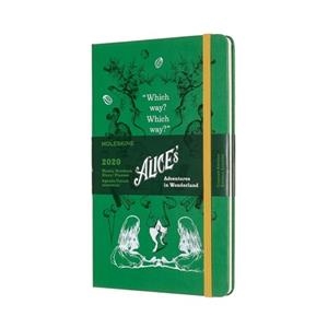 2020 AGENDA 12M ALICE WONDER SEMANAL L GREEN | 8058647628691 | MOLESKINE | Llibreria L'Altell - Llibreria Online de Banyoles | Comprar llibres en català i castellà online - Llibreria de Girona