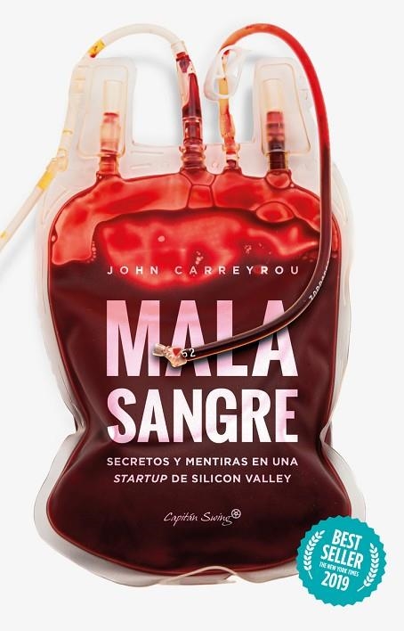 MALA SANGRE | 9788412064513 | CARREYROU, JOHN | Llibreria L'Altell - Llibreria Online de Banyoles | Comprar llibres en català i castellà online - Llibreria de Girona