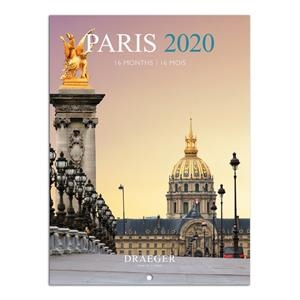 CALENDARI 16 MESOS PETIT 18X18 PARIS 2020 | 3045677979249 | DRAEGER | Llibreria L'Altell - Llibreria Online de Banyoles | Comprar llibres en català i castellà online - Llibreria de Girona