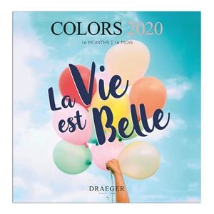 CALENDARI 16 MESOS GRAN 28X29 COLORS 2020 | 3045677979331 | DRAEGER | Llibreria L'Altell - Llibreria Online de Banyoles | Comprar llibres en català i castellà online - Llibreria de Girona