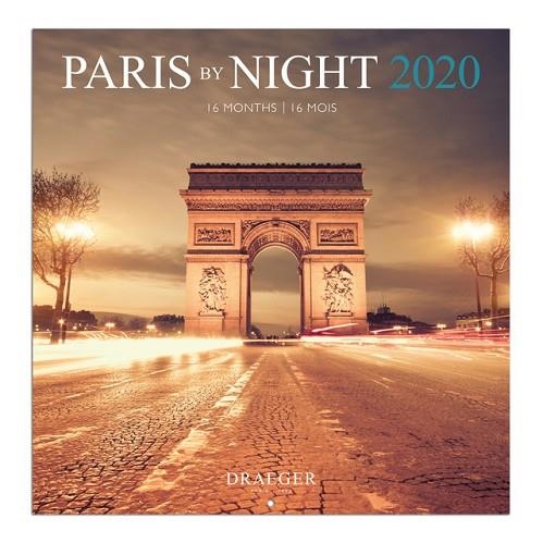 CALENDARI 16 MESOS GRAN 28X29 PARIS BY NIGHT 2020 | 3045677979379 | DRAEGER | Llibreria L'Altell - Llibreria Online de Banyoles | Comprar llibres en català i castellà online - Llibreria de Girona