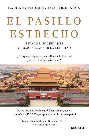 PASILLO ESTRECHO, EL | 9788423430819 | ACEMOGLU, DARON/ROBINSON, JAMES A. | Llibreria L'Altell - Llibreria Online de Banyoles | Comprar llibres en català i castellà online - Llibreria de Girona