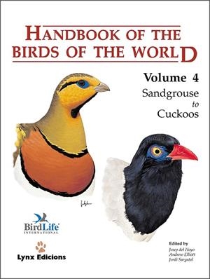 HANDBOOK OF THE BIRDS OF THE WORLD – VOLUME 4 | 9788487334221 | HOYO, JOSEP DEL/ELLIOTT, ANDREW/SARGATAL, JORDI | Llibreria Online de Banyoles | Comprar llibres en català i castellà online