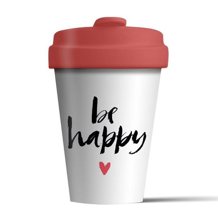 BAMBOO CUP HAPPY CALLIGRAPHY | 4260375682751 | CHIC.MIC | Llibreria Online de Banyoles | Comprar llibres en català i castellà online