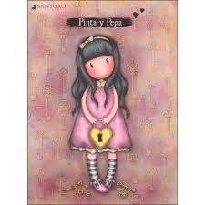 PINTA Y PEGA GORJUSS (ROSA) | 9788427870826 | SANTORO | Llibreria Online de Banyoles | Comprar llibres en català i castellà online