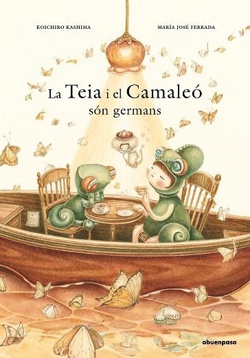 TEIA I EL CAMALEÓ SÓN GERMANS, LA | 9788417555269 | FERRADA LEFENDA, MARÍA JOSÉ | Llibreria L'Altell - Llibreria Online de Banyoles | Comprar llibres en català i castellà online - Llibreria de Girona