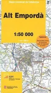 MAPA COMARCAL DE CATALUNYA 1:50 000. ALT EMPORDÀ | 9788439397656 | ICGC | Llibreria Online de Banyoles | Comprar llibres en català i castellà online