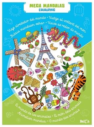MEGA MANDALAS - ANIMALES Y MUNDO | 9789403209524 | BALLON | Llibreria L'Altell - Llibreria Online de Banyoles | Comprar llibres en català i castellà online - Llibreria de Girona