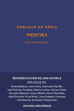 MENTIRA | 9788417978211 | DE HÉRIZ, ENRIQUE | Llibreria Online de Banyoles | Comprar llibres en català i castellà online
