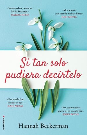 SI TAN SOLO PUDIERA DECÍRTELO | 9788417805210 | BECKERMAN, HANNAH | Llibreria L'Altell - Llibreria Online de Banyoles | Comprar llibres en català i castellà online - Llibreria de Girona
