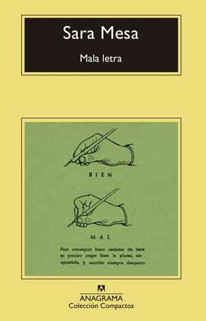 MALA LETRA | 9788433960580 | MESA, SARA | Llibreria L'Altell - Llibreria Online de Banyoles | Comprar llibres en català i castellà online - Llibreria de Girona