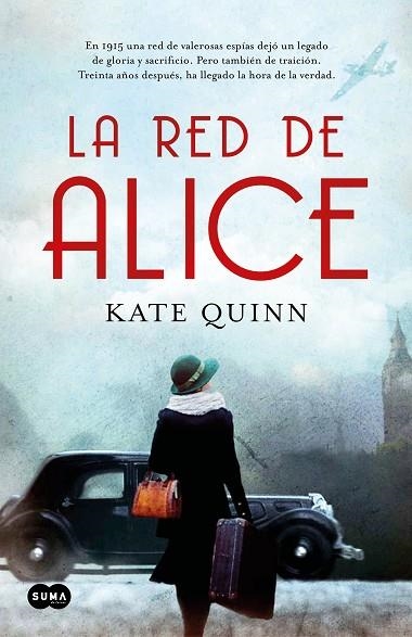 RED DE ALICE, LA | 9788491292913 | QUINN, KATE | Llibreria L'Altell - Llibreria Online de Banyoles | Comprar llibres en català i castellà online - Llibreria de Girona