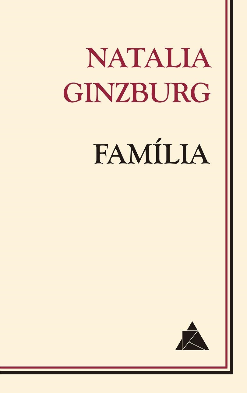 FAMÍLIA | 9788417743024 | GINZBURG, NATALIA | Llibreria Online de Banyoles | Comprar llibres en català i castellà online