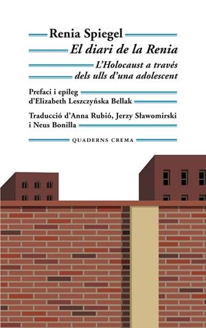 DIARI DE LA RENIA, EL | 9788477276197 | SPIEGEL, RENIA | Llibreria Online de Banyoles | Comprar llibres en català i castellà online